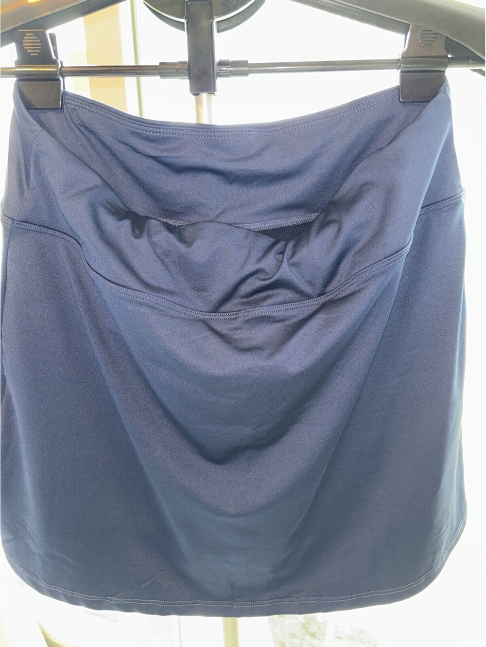 Women’s Athletic Skort Skirt Navy Blue Stretch Activewear Size Medium - Picture 1 of 3